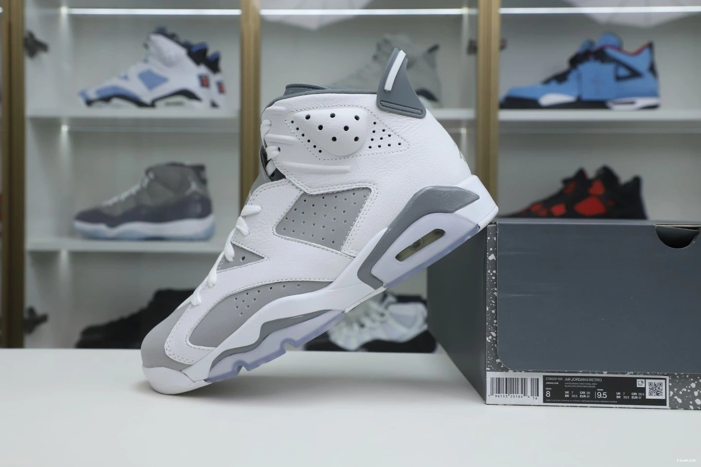 COOL JORDAN GREY AIR 6 0126